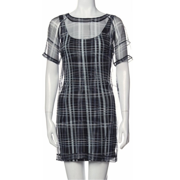 Elizabeth and James Dresses & Skirts - TWO IN ONE Plaid Mini Dress